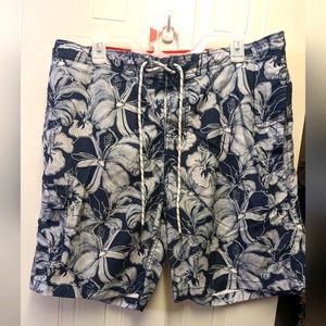 Goodfellow & Co (trunks-large-navy&white)